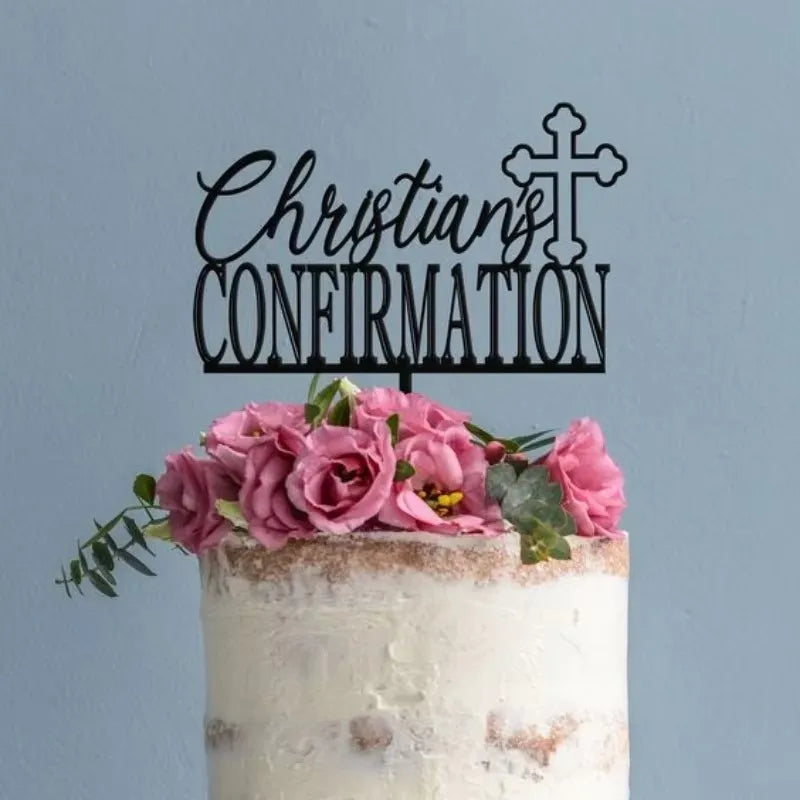 Baptism , First Communion cake decorations