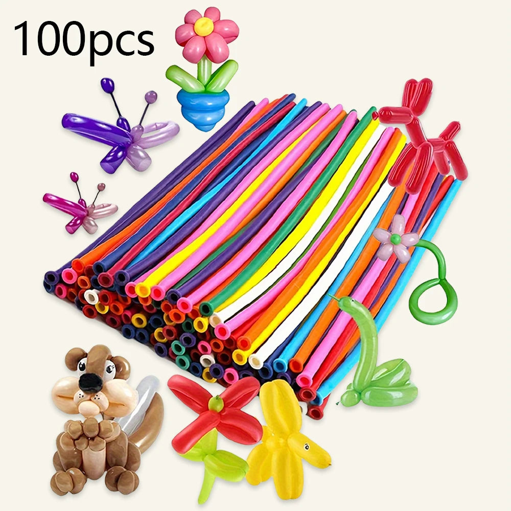 Colorful Magic Balloons 100Pcs