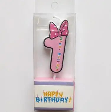 Mickey figure candles