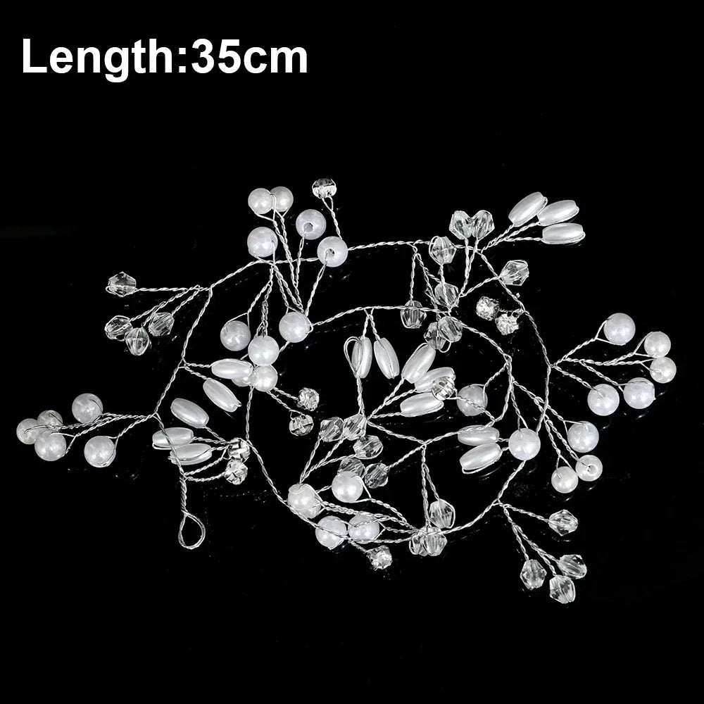 Elegant Pearl Crystal Hairpin 20pcs