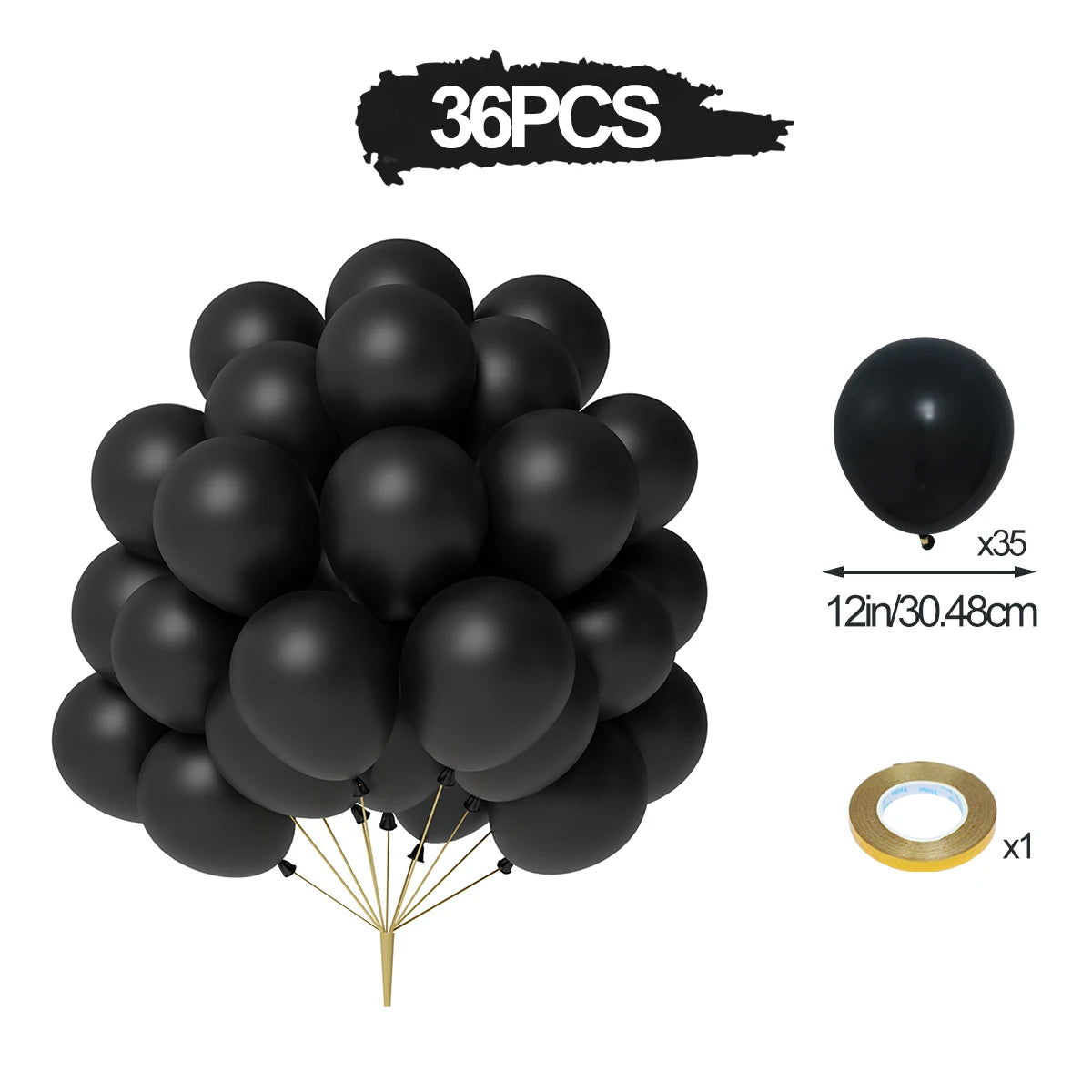 Balloons Pearl Latex 31/36/37/51/101Pcs