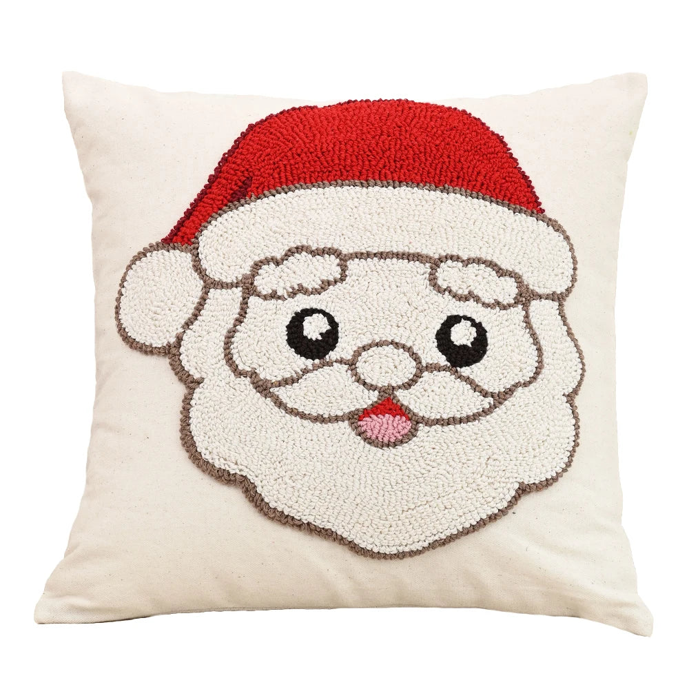 Sorino Christmas Cartoon Tufted Pillowcase
