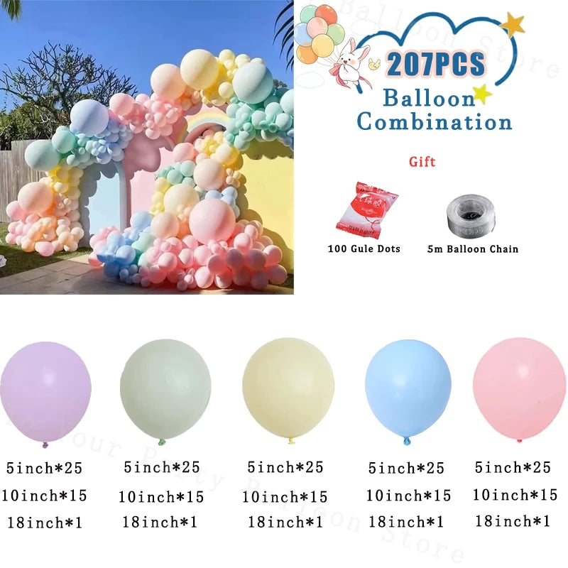 Sayrani balloon arch decoration