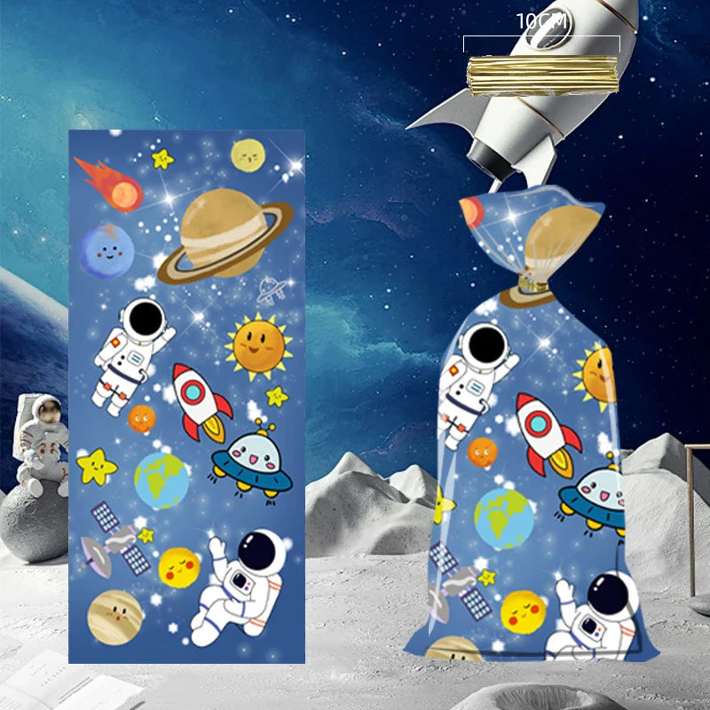 Candy bag Space Astronaut theme 50pcs