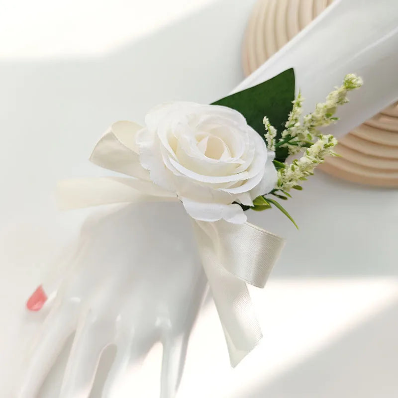 Bouquet silk roses