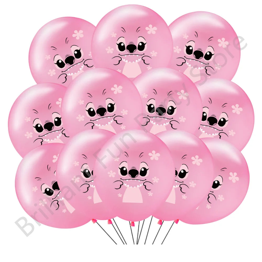 Lilo & Stitch Party Balloon 12Inch / 12Pcs