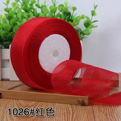Organza ribbon 50 yards/Roll