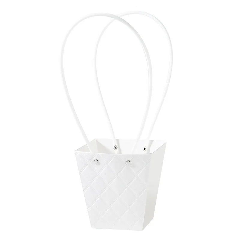 Flower tote bag portable