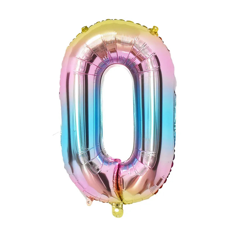 Rainbow Unicorn Balloon 32 inch 1Set