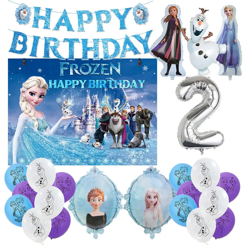 Elsa and Anna Frozen Decorations