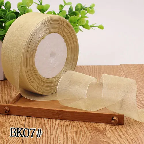 Organza ribbon 50 yards/Roll