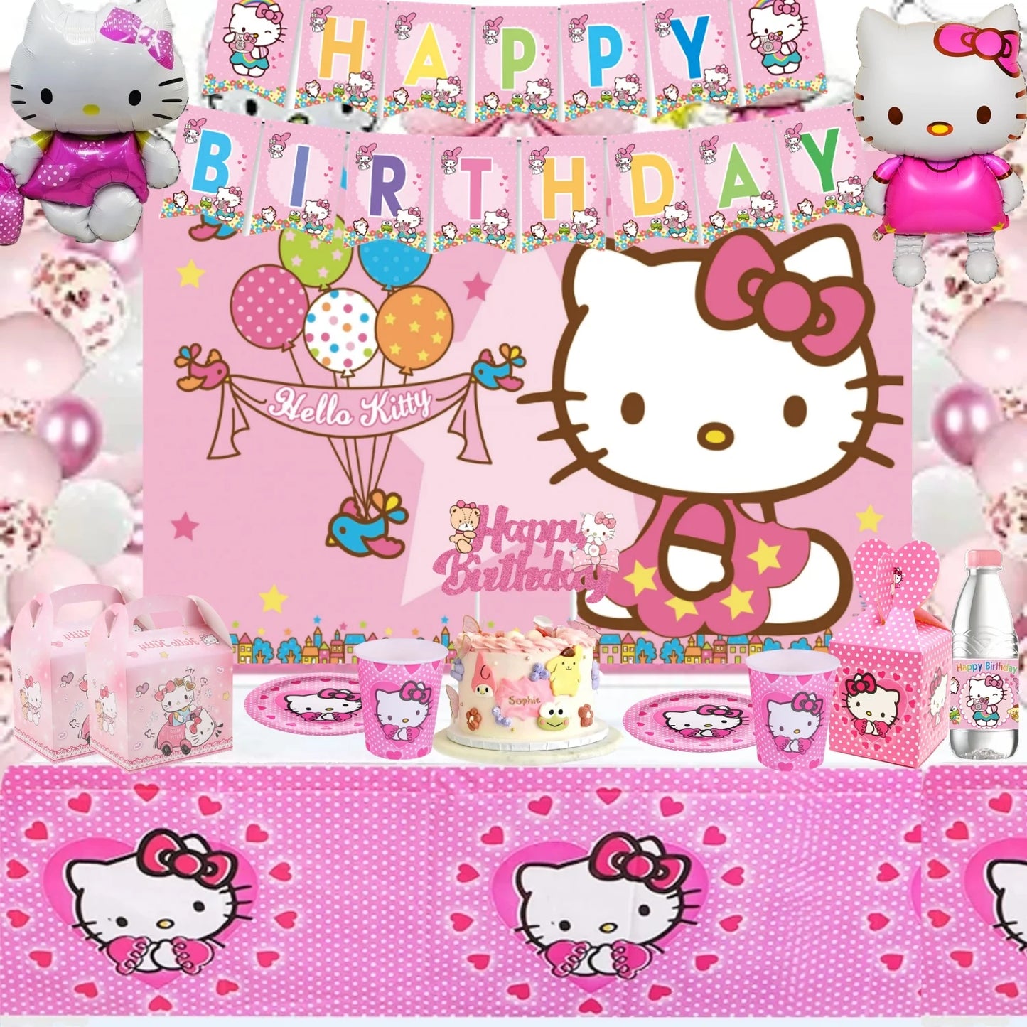 Hello Kitty decorations kit