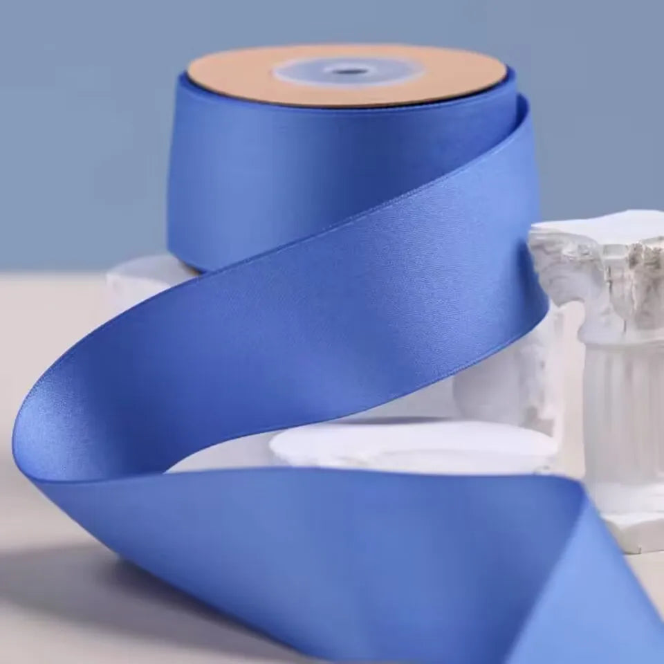 Single color Polyester/Cotton terylene crafts Ribbons 10 Yards10 16 25MM/38MM Matte