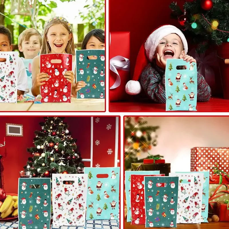 Santa & Snowman Packaging Bags