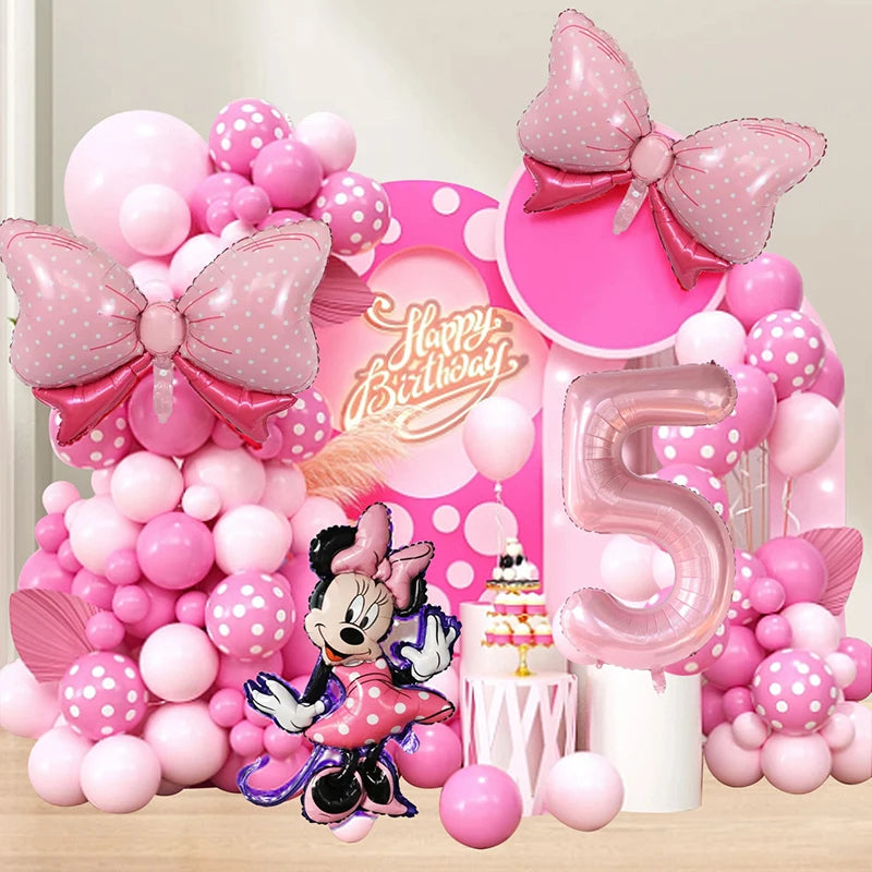 Minnie Mouse 40 inch Pink Arch 120PCS