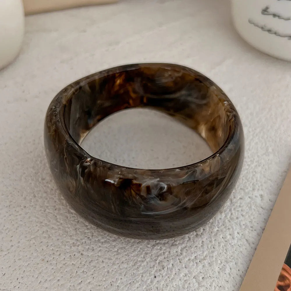 Rizana Vintage Chunky Resin Bangle