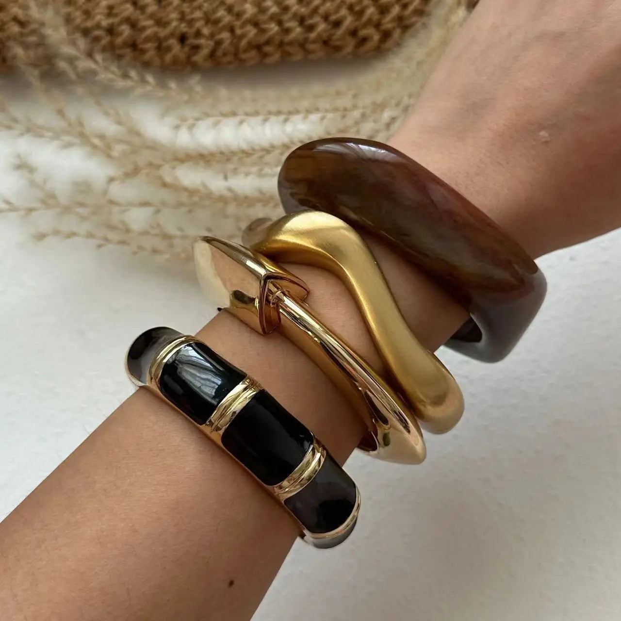 Rizana Boho Coffee bracelet