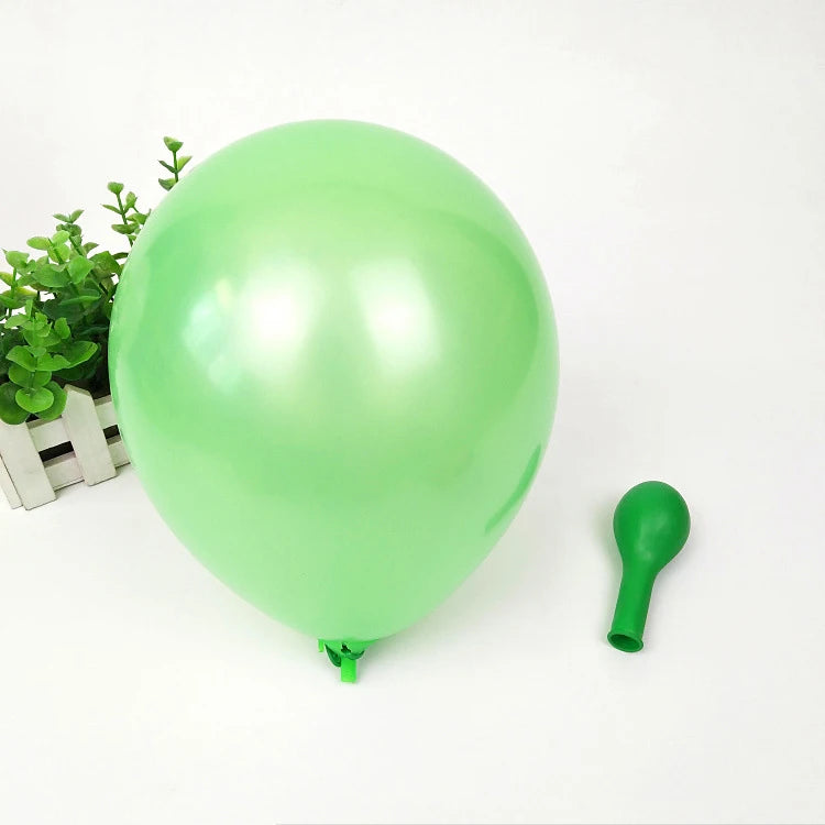 Shiny Pearl Balloons – Pink, Blue & White (5/10/12in)