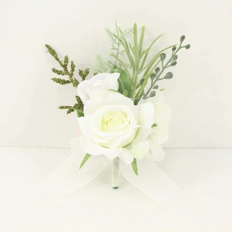 Bracelet FlowerCorsage Bridesmaid Sisters