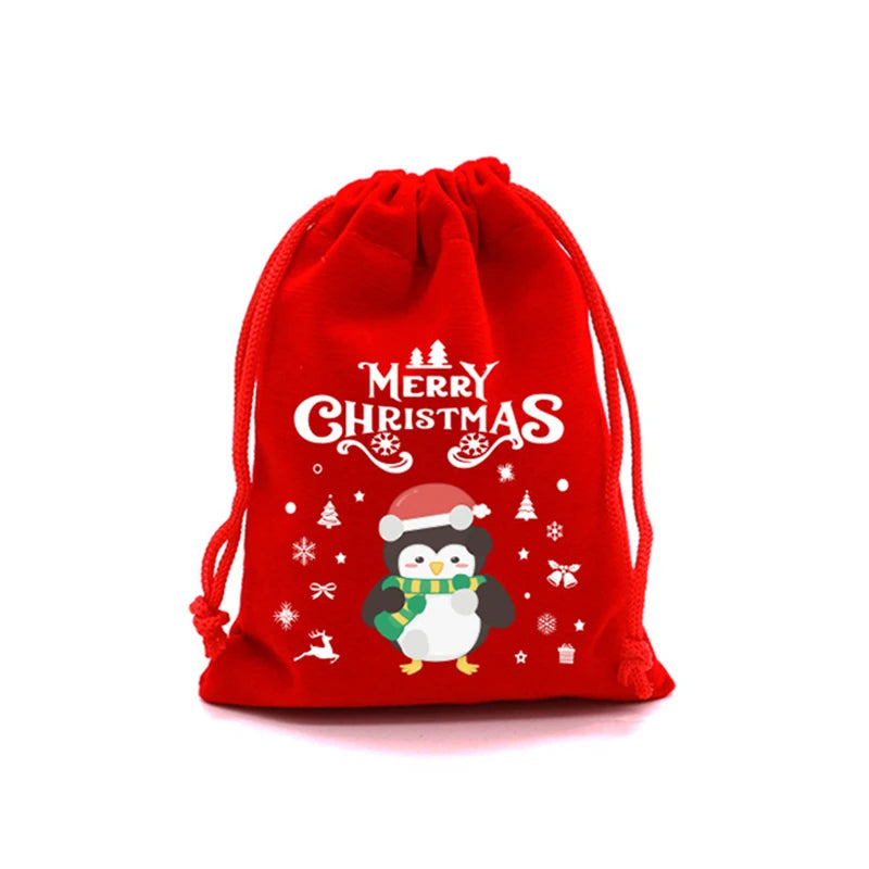 12/24pcs Xmas Party Favor Bags