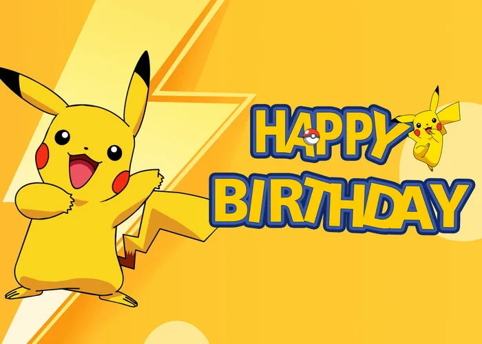 Pikachu theme Balloons 1set