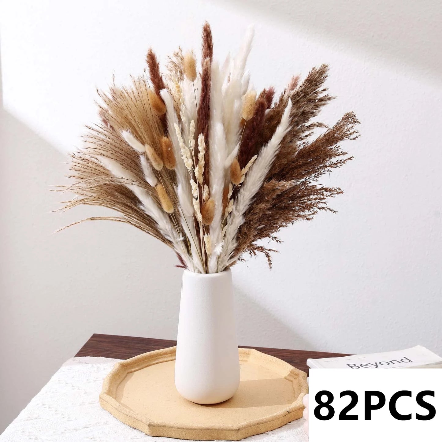 Natural Pampas Grass Dried Flower Bouquet