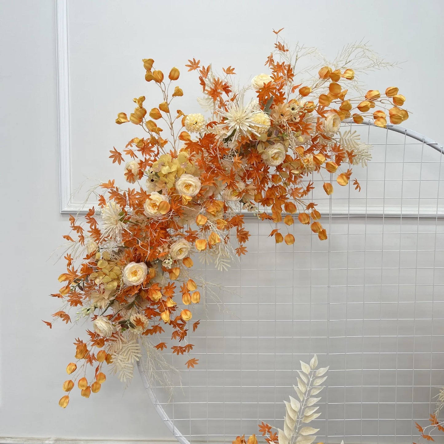Artificial Crescent Flower Table & Arch Decoration