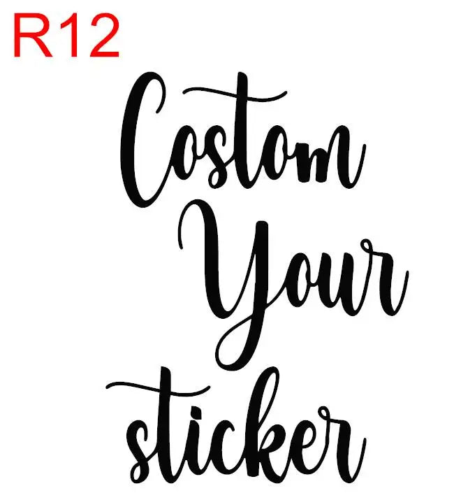 Custom Name Sticker Personaled (just sticker)1pc