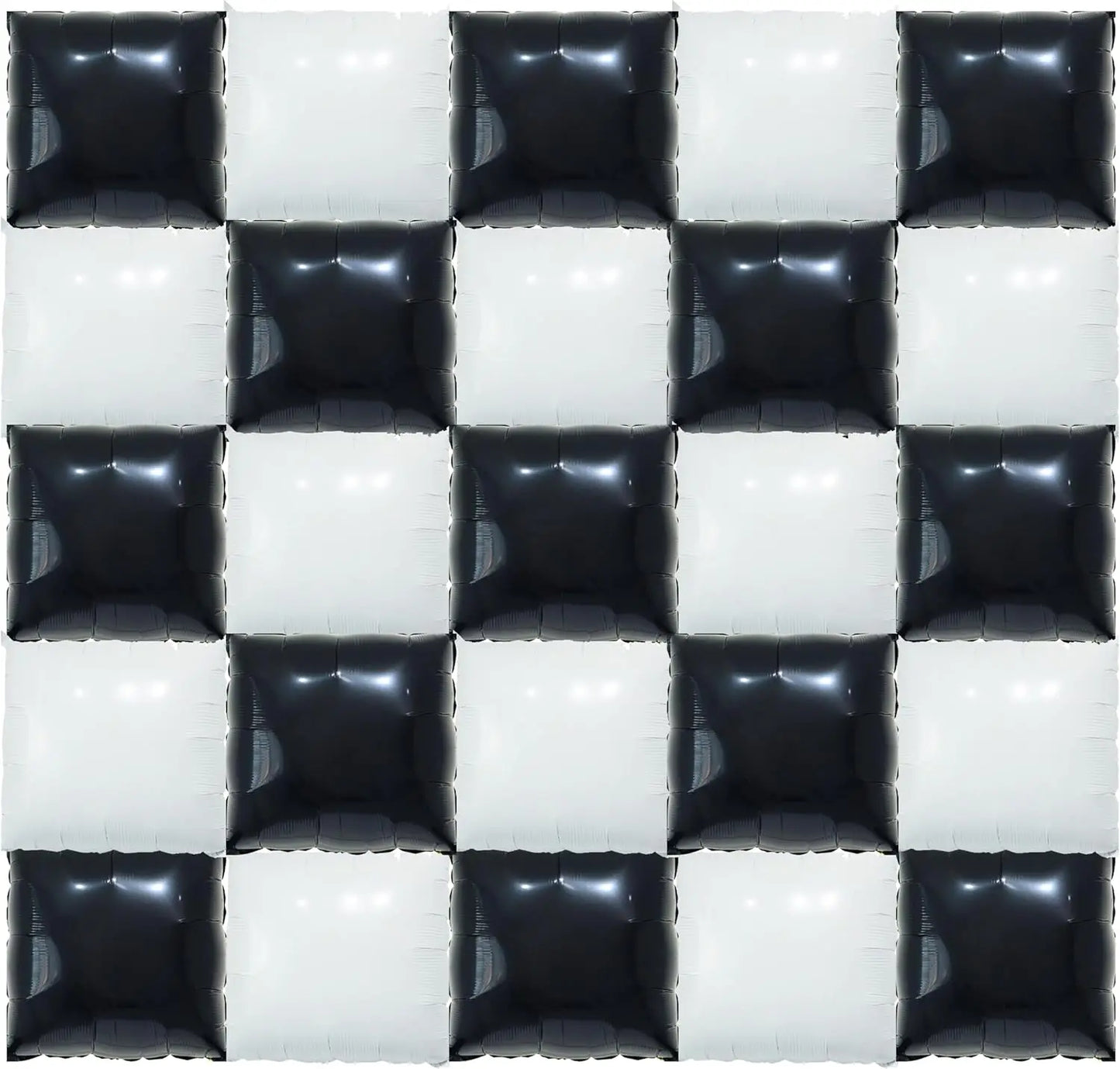 Wall square double-sided balloons 50 pieces