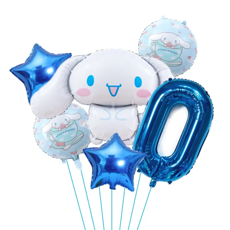 Sanrio Balloon 32 inch 6pcs