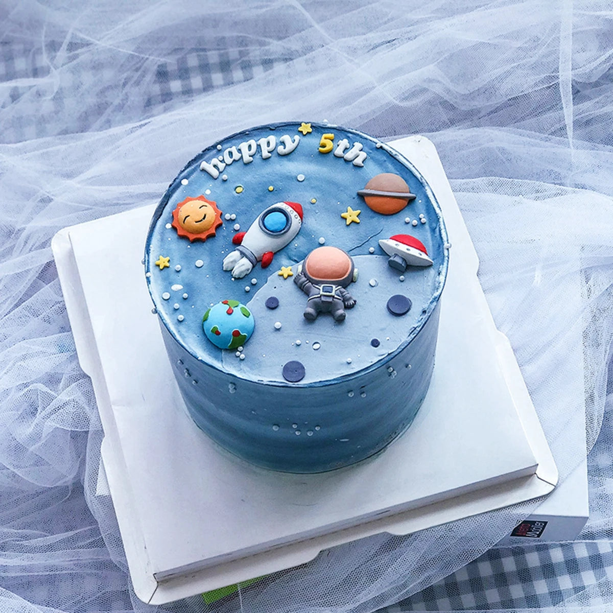 Space Astronaut cake topper decoration
