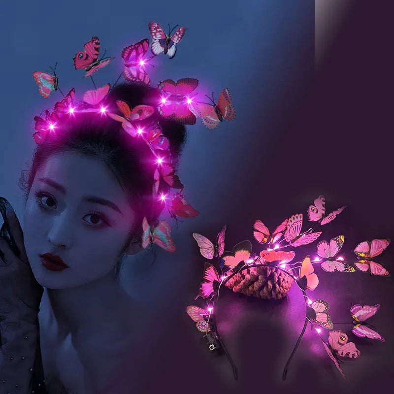 LED Hair Hoop Glowing