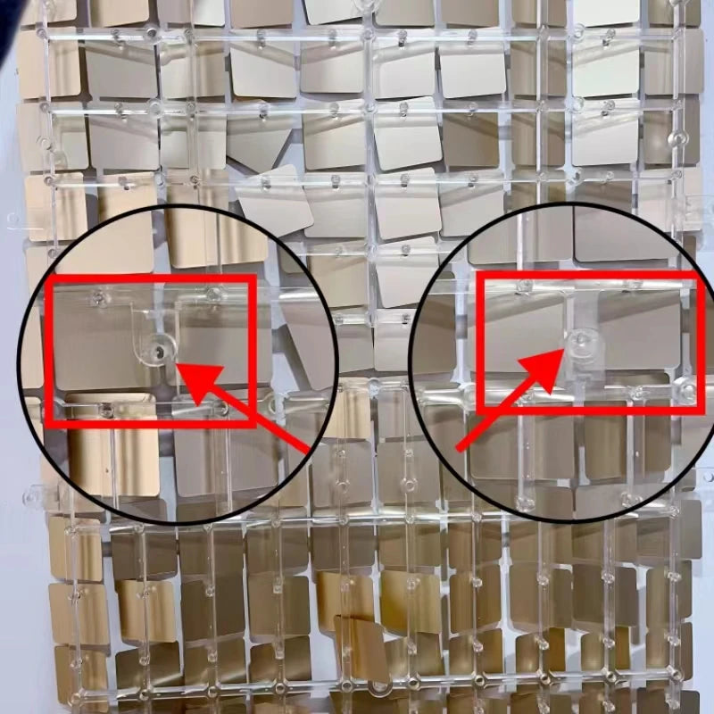 90x180cm Matte Gold Sequin Wall Backdrop