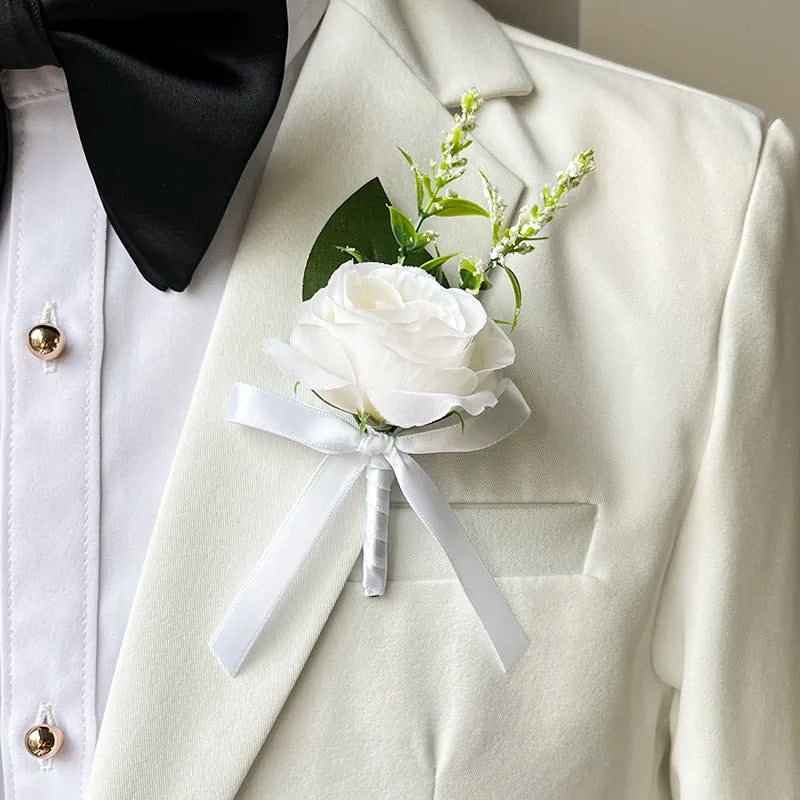 Bouquet silk roses