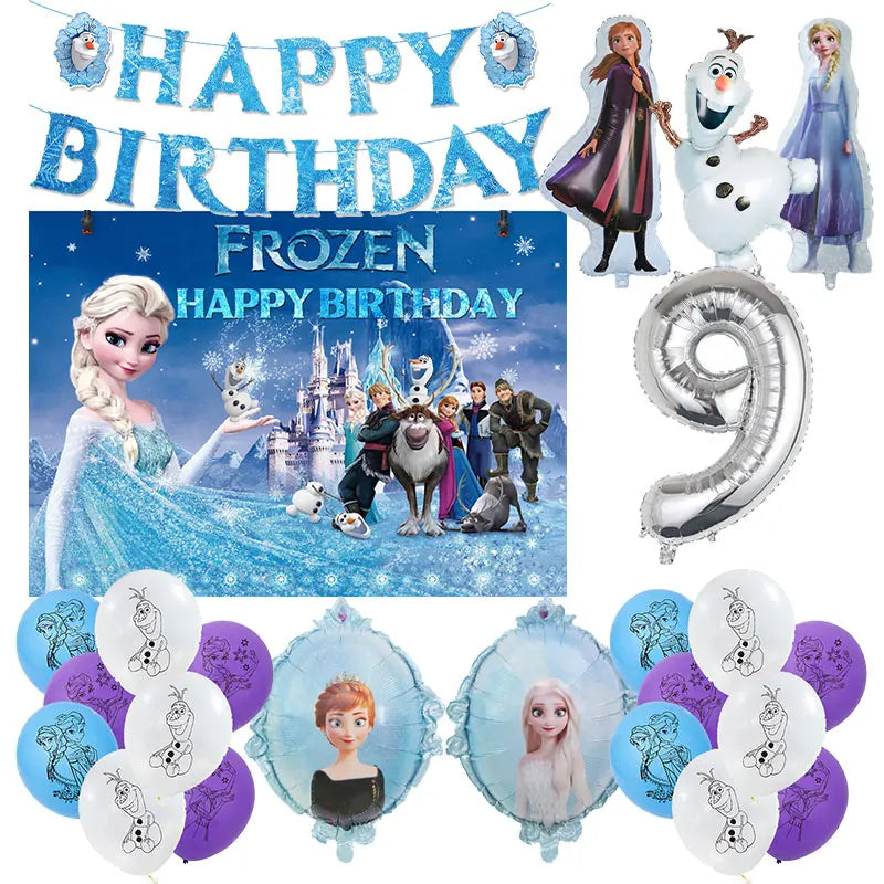 Elsa and Anna Frozen Decorations