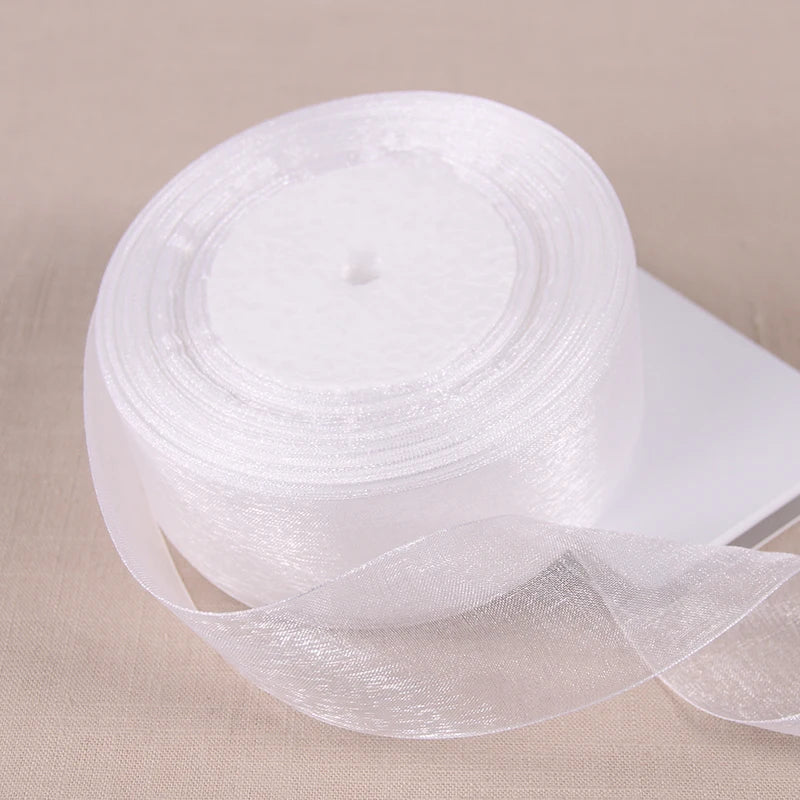 Organza ribbon 50 yards/Roll