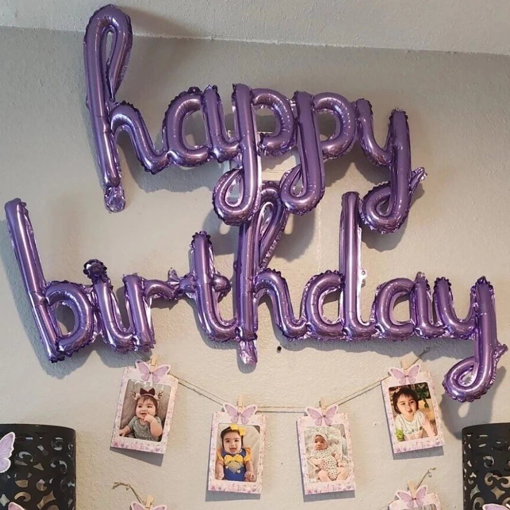 Happy Birthday set Balloons 2pcs