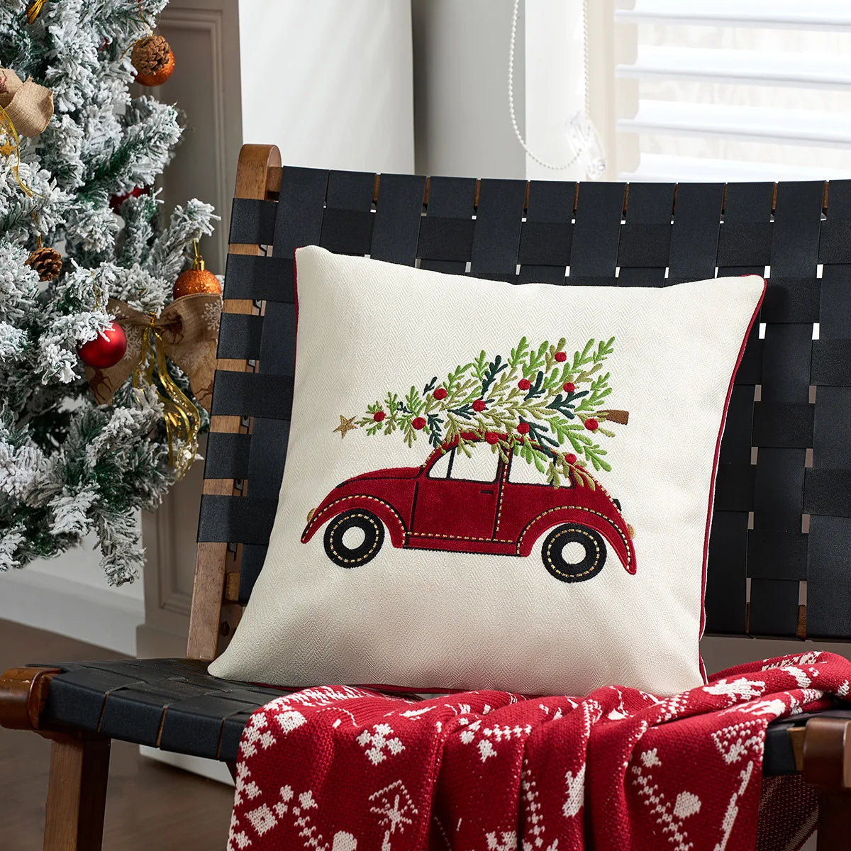 Christmas Holiday Cushion Cover 45×45cm