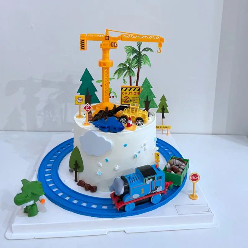 Track , Railway Train cake decoration