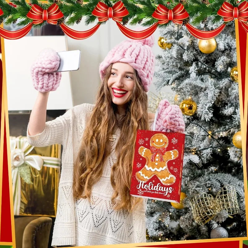 Merry Christmas Party Paper Bags