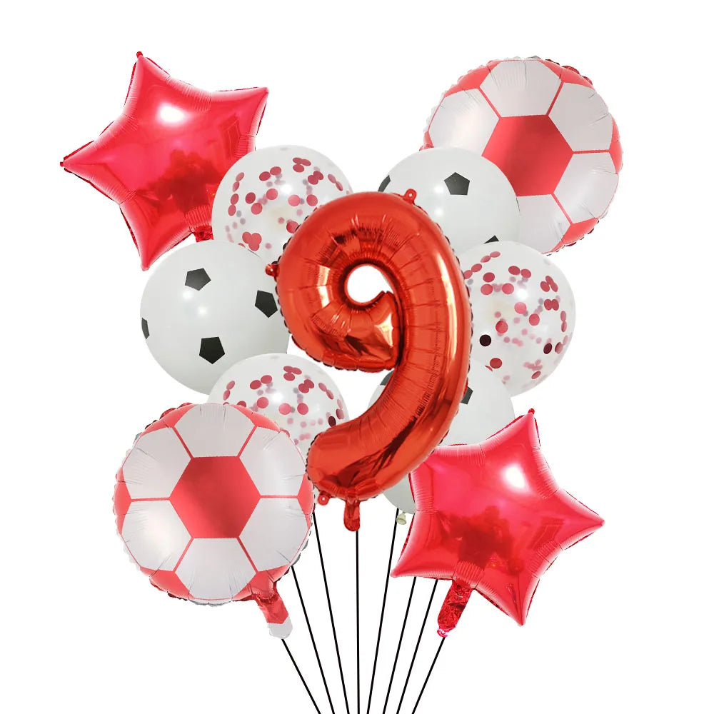 1 Set Helium Football Balloons Decorations 32Inch