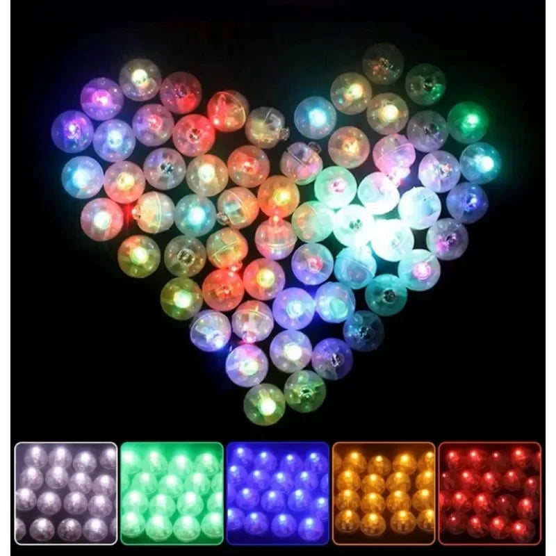 LED Luminous ball mini 100/10Pcs
