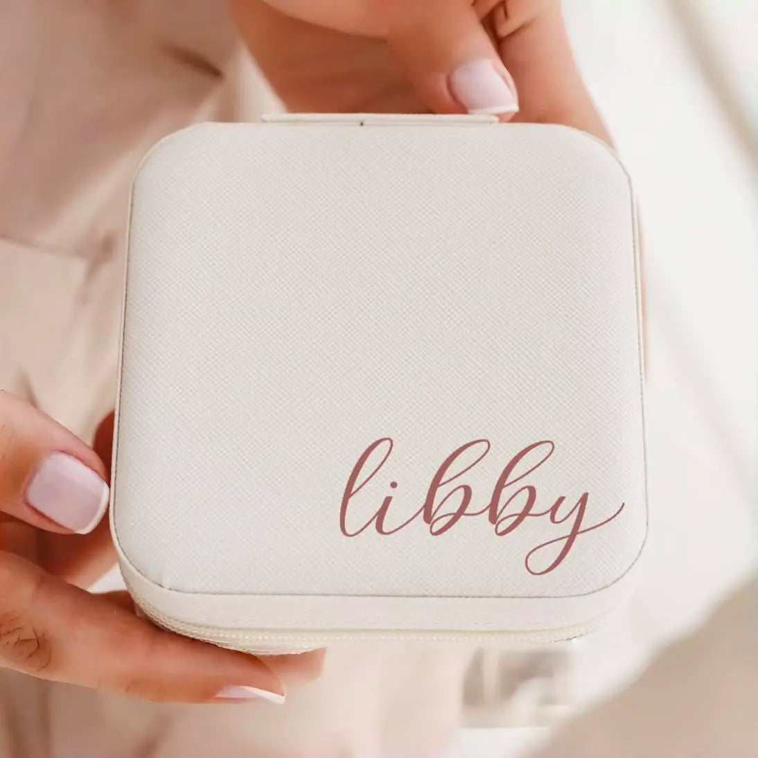 Custom name jewellery box