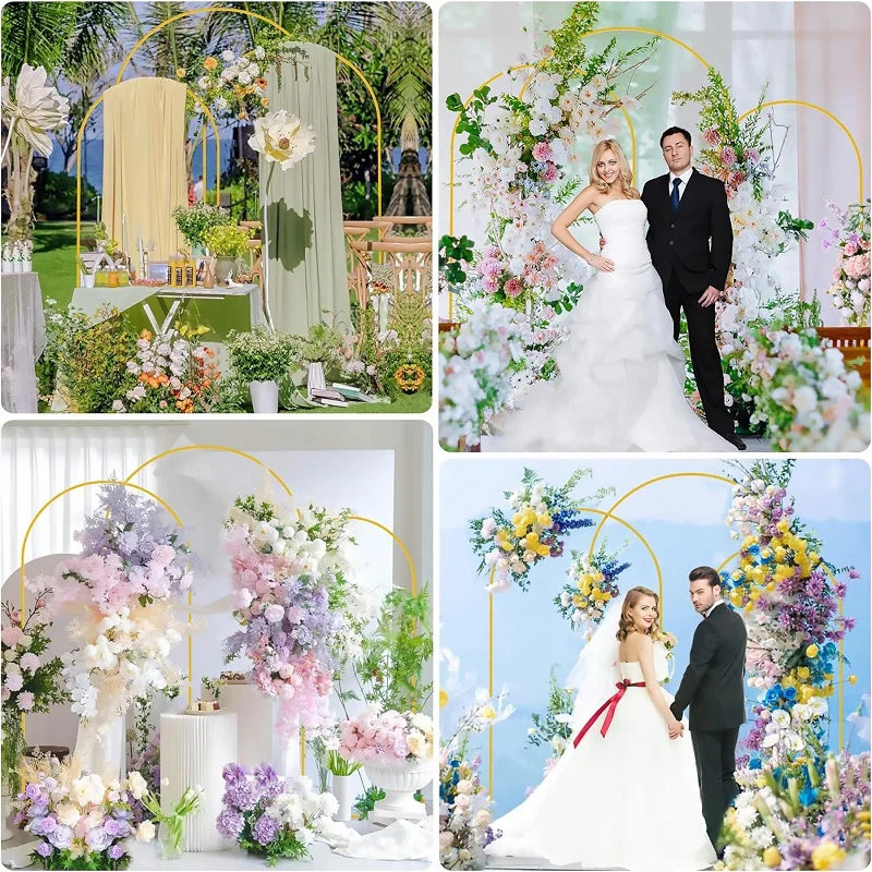 Gold arch Stand, Decoration