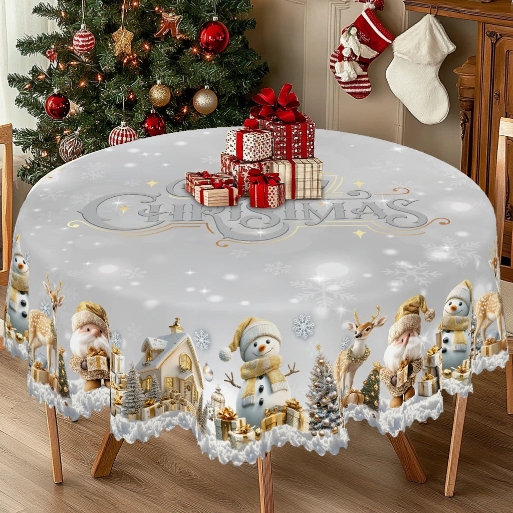 Christmas & New Year Table Cover