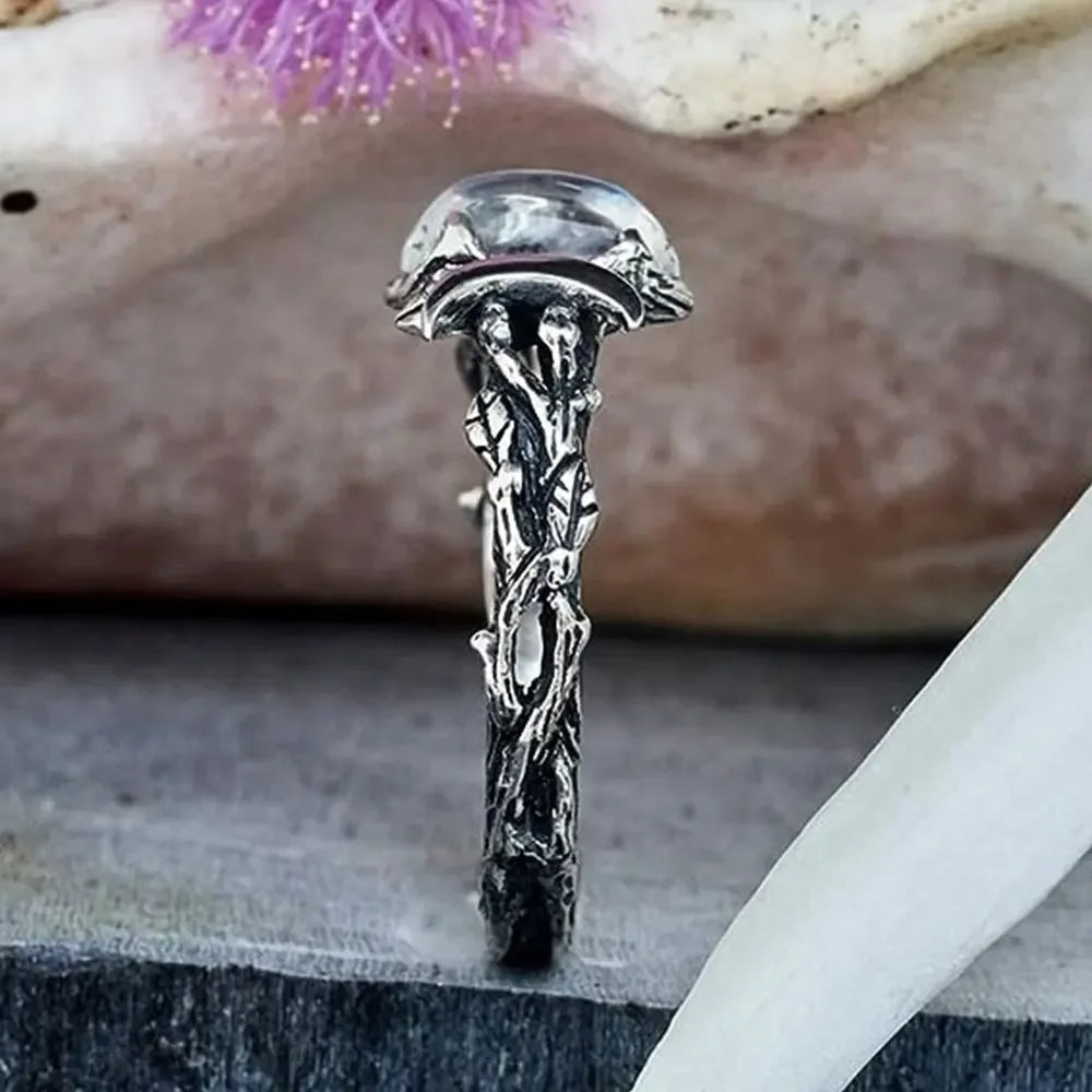 Vintage Natural Moonstone Ring
