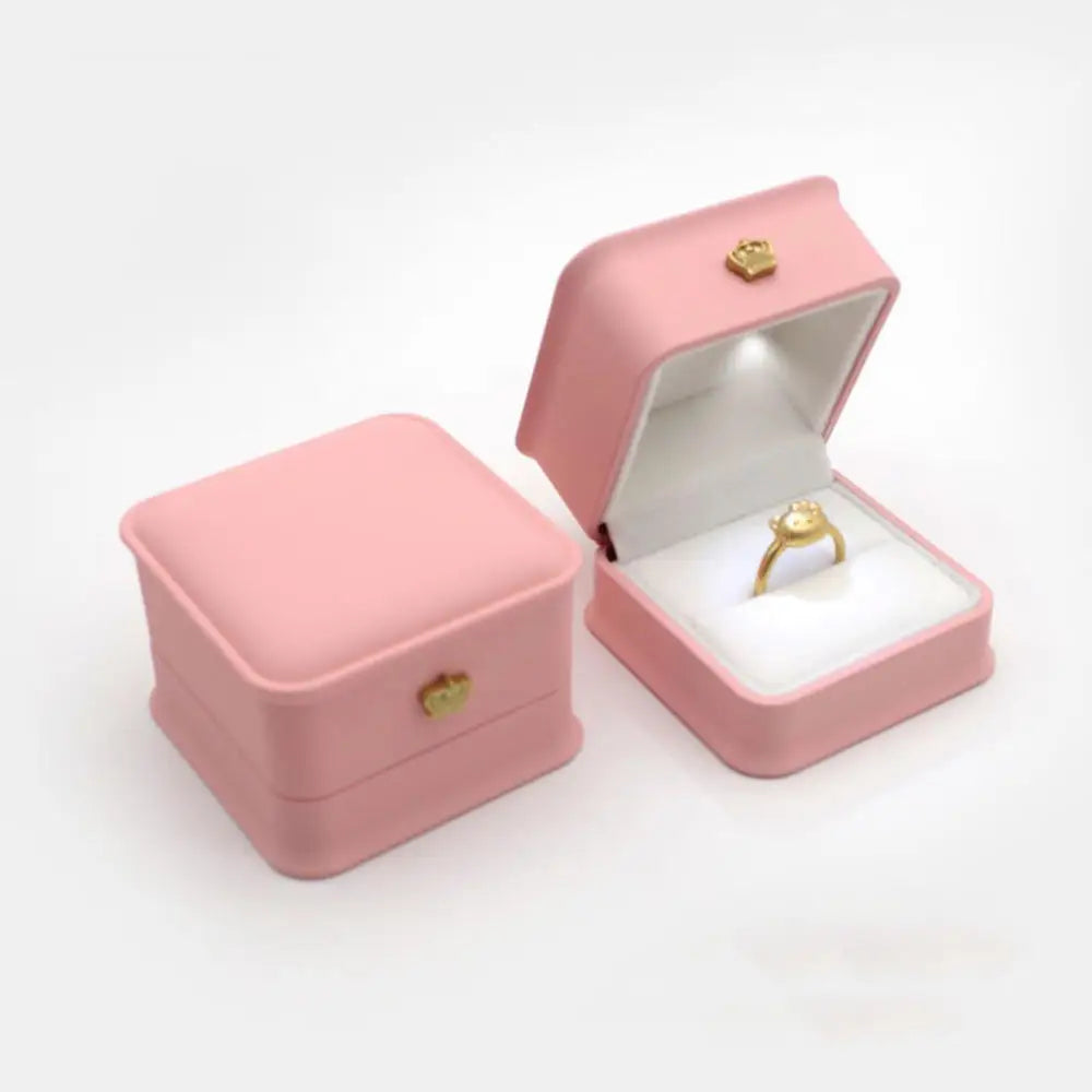 Luxury LED jewelry ring box 1 Pcs