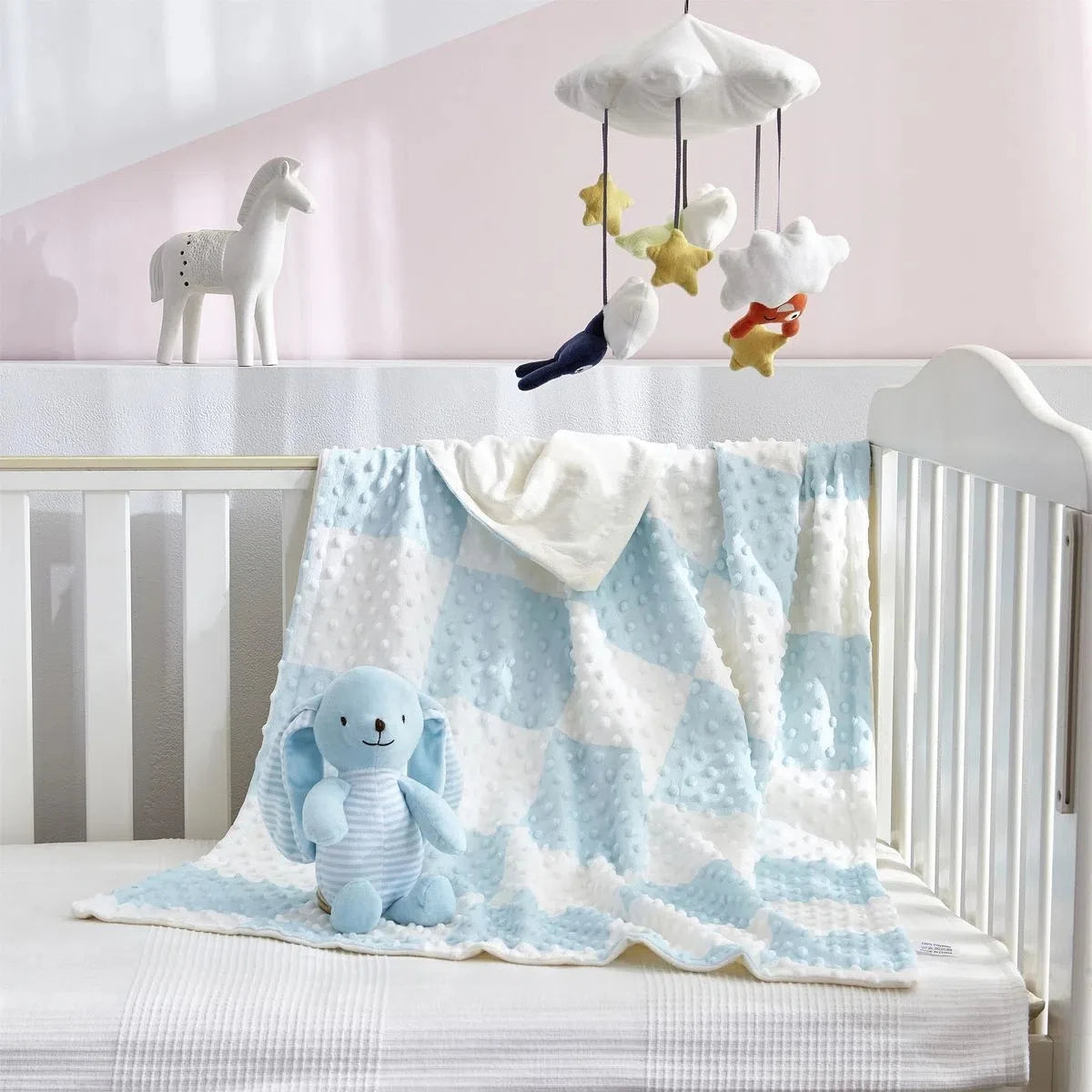 Personalized Custom name letter baby blanket