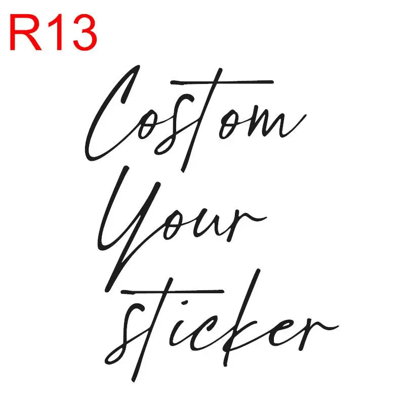 Custom Name Sticker Personaled (just sticker)1pc