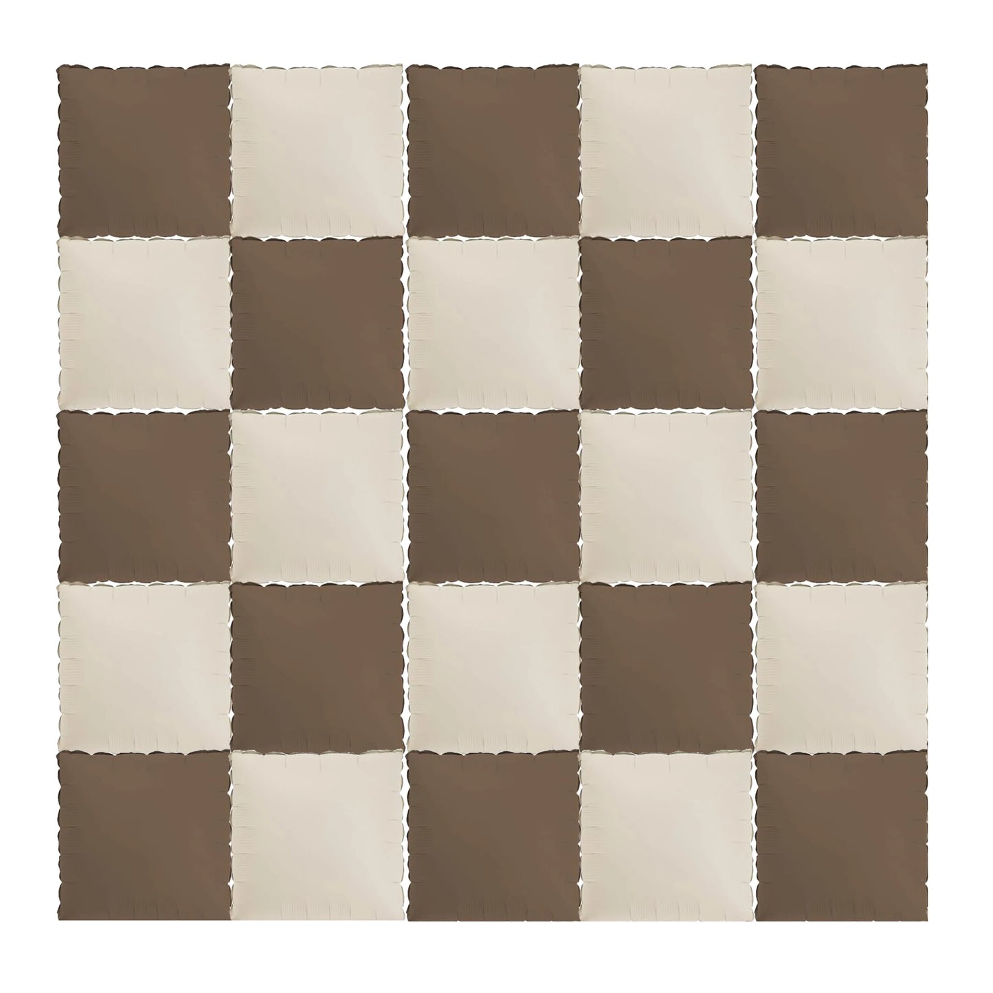 Wall square double-sided balloons 50 pieces